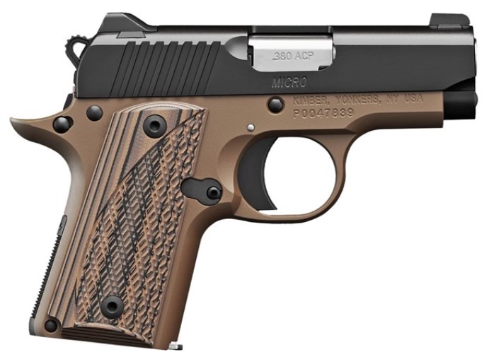 KIMBER MICRO DESERT NIGHT NS MICRO 380 .380 ACP 2.75IN BARREL 7RD 3300208 - 556 Black Friday Promotion